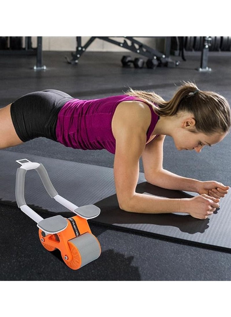 Yuwell - Automatic Rebound Ab Abdominal Exercise Roller Wheel With Elbow Support and Timer Abs Roller Wheel Core Exercise Equipment For Men Women Ab Roller - Image 1
