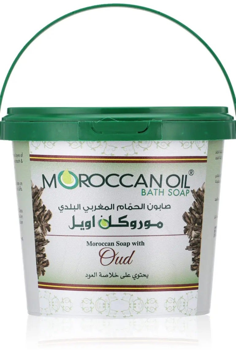 موروكان أويل صابون حمام زيت مغربي بالعود - 850 جرام