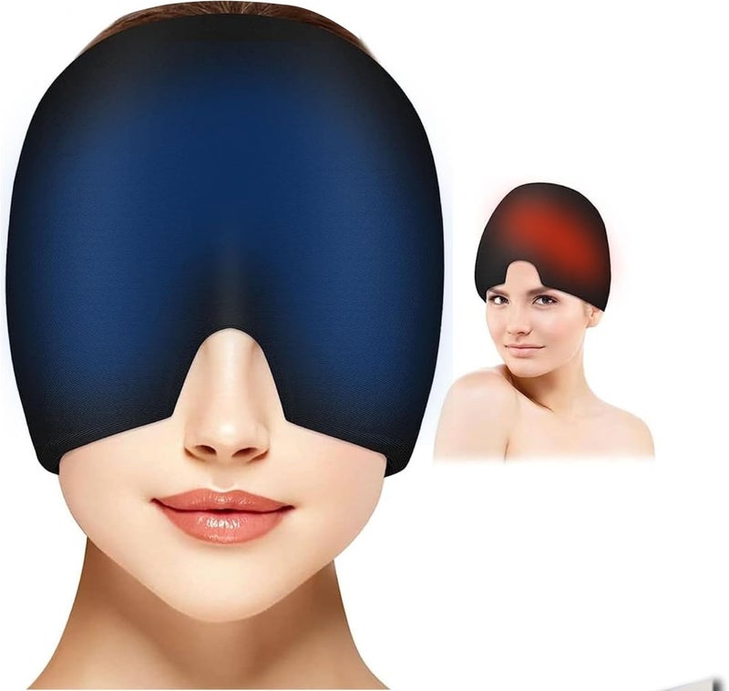Generic MAAC - Headache Cap - Migraine Headache Relief Cap - Migraine Mask - Headache Cap Migraine - Headache - Ice Head Wrap - Migraine Relief Cap - Ice Cap for Migraines - Cold Headache Cap