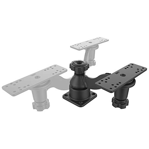 RAM Mounts حامل RAM أفقي 6" ذراع متأرجح لأجهزة كشف السمك ورسم الخرائط RAM-109HU متوافق مع Garmin و Humminbird و Lowrance والمزيد - Image 3