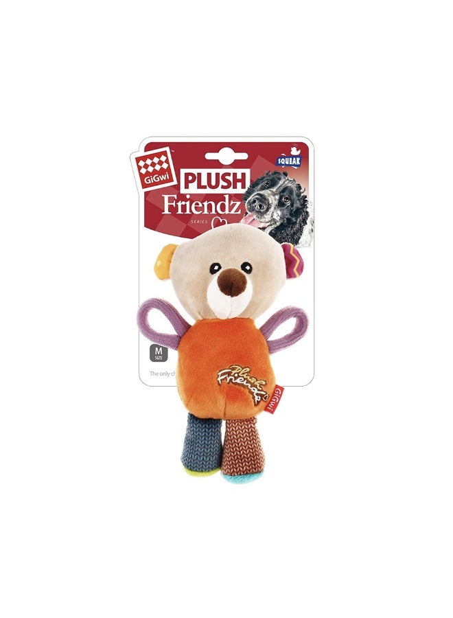 لعبة الكلب جيوجي بلاش فريندز مع صرير - دب