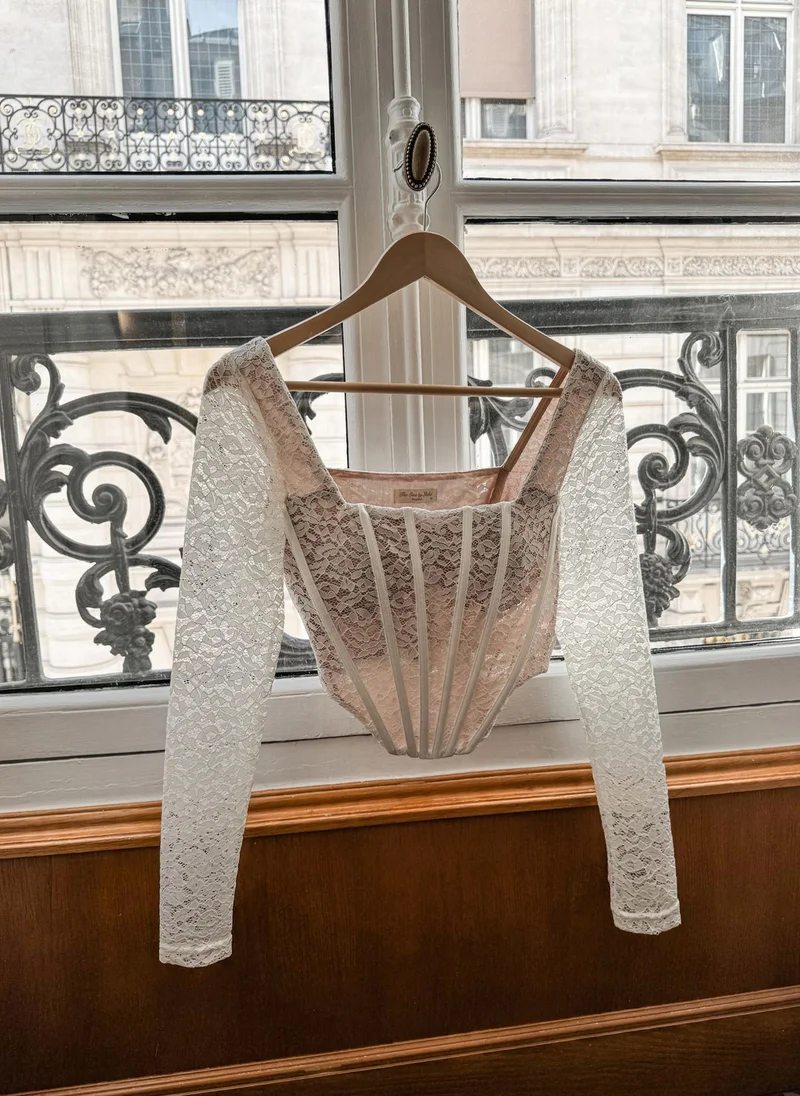 Lichi Lace corset top