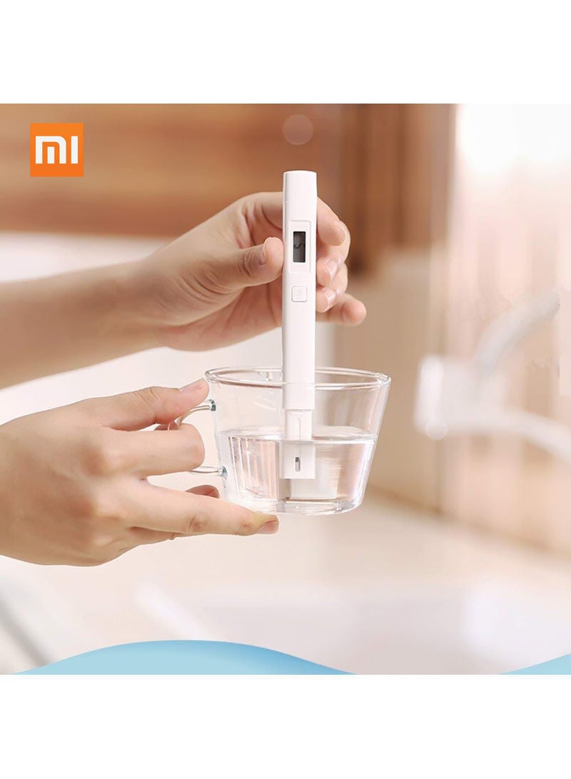 NIBEMINENT Portable Purity Measuring Digital TDS Meter Detection Pen PAA0726_P White - Image 1