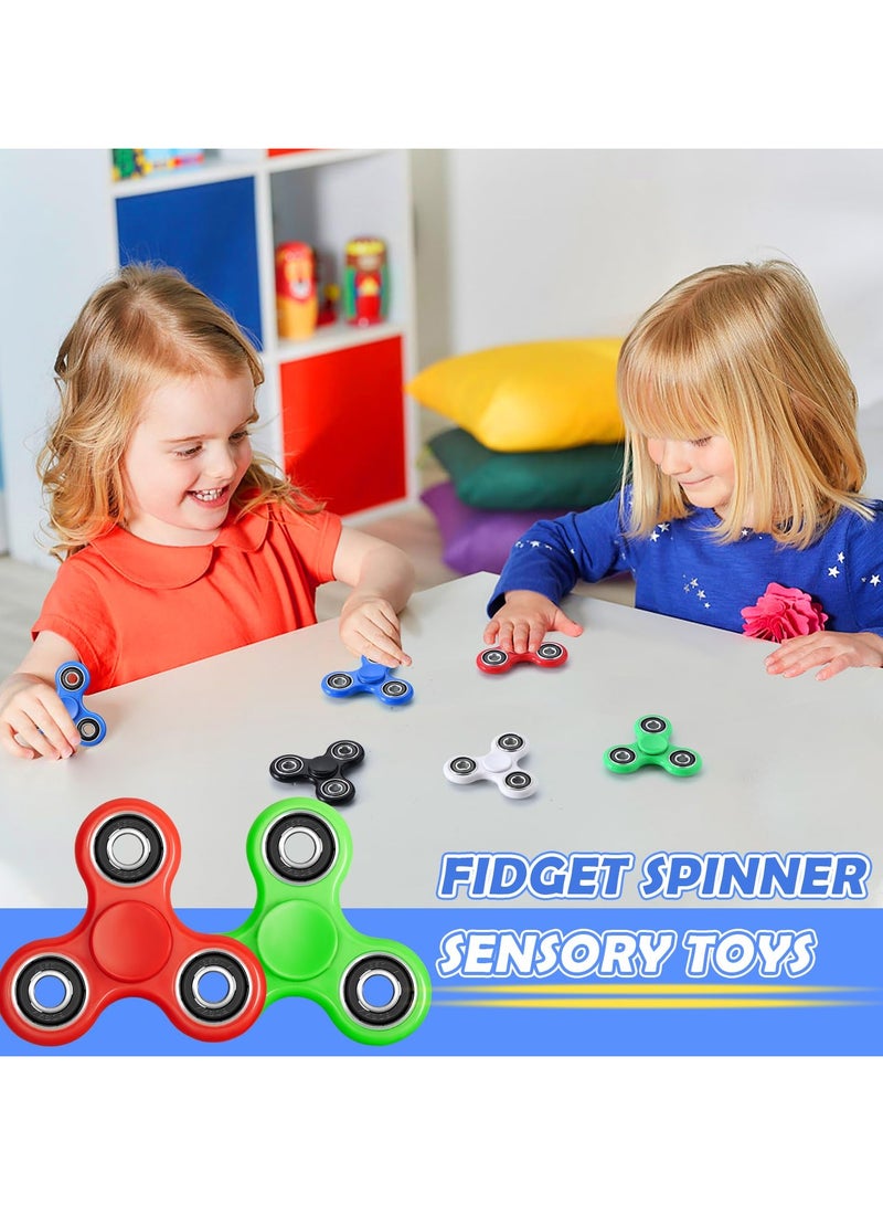 Finger Spinner Toy 5-Piece Set, Finger Spinning Toy 5-Piece Set, Sensory Hand Finger Spinner Set, Anxiety Relief Toy, Stress Relief Toy, Children's and Adult Party Gift Bag, Children's Classroom Prize - Image 5