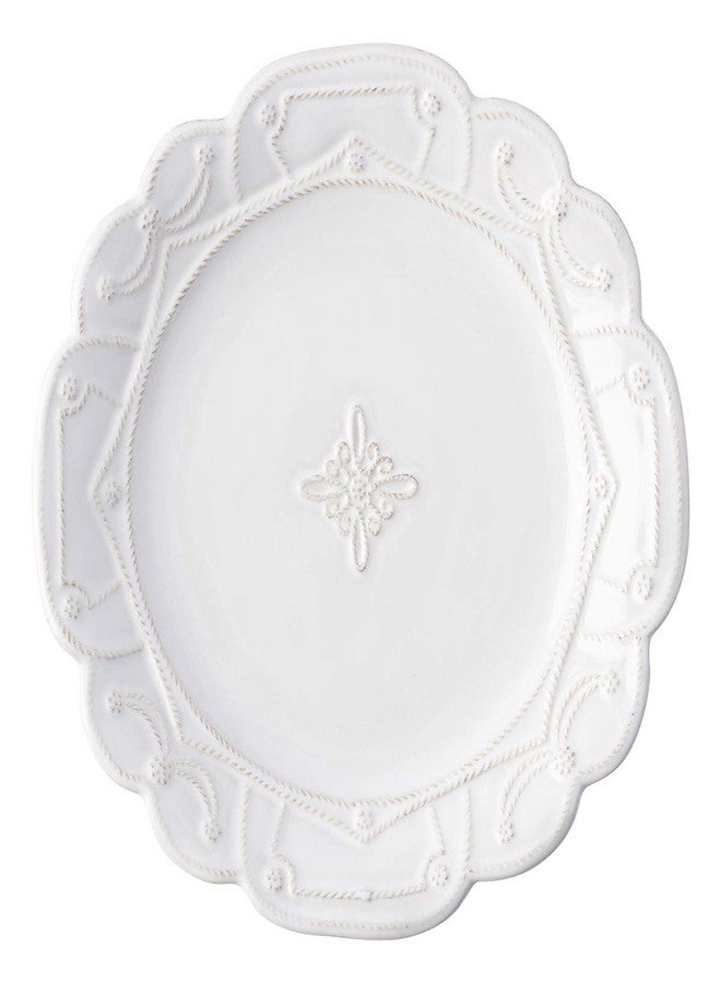 Juliska Jardins du Monde Dinner Plate - Whitewash - Image 1