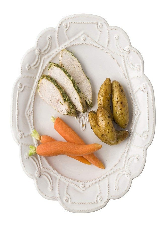 Juliska Jardins du Monde Dinner Plate - Whitewash - Image 5