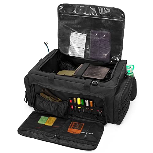 GOBUROS RC Car Bag for 1/8 and 1/10 Car, RC Carry Case Compatible with Traxxas 1/8 Car, Multi-Pockets to Store Tools and Other Accessories, Adjustable Shoulder Strap for Easy Carrying (Patent Design) - Image 1