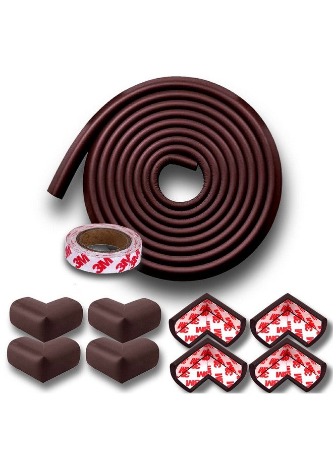 KidDough Nitrile Foam Baby Proofing Edge & Corner Protector For Kids - 5 Meters Edge Protector + 8 Corner Guards, Protector For Baby, Corner Protector For Sharp Edges, Baby Safety Products - Image 1