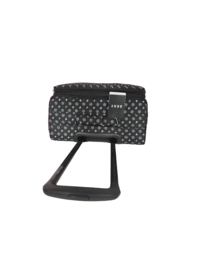 DKNY  DKNY Legacy Hardside Luggage on Wheels for Unisex | Ultra Lightweight ABS on with Spinner Wheels 4 Color Black/White for Women | Best Price UAE