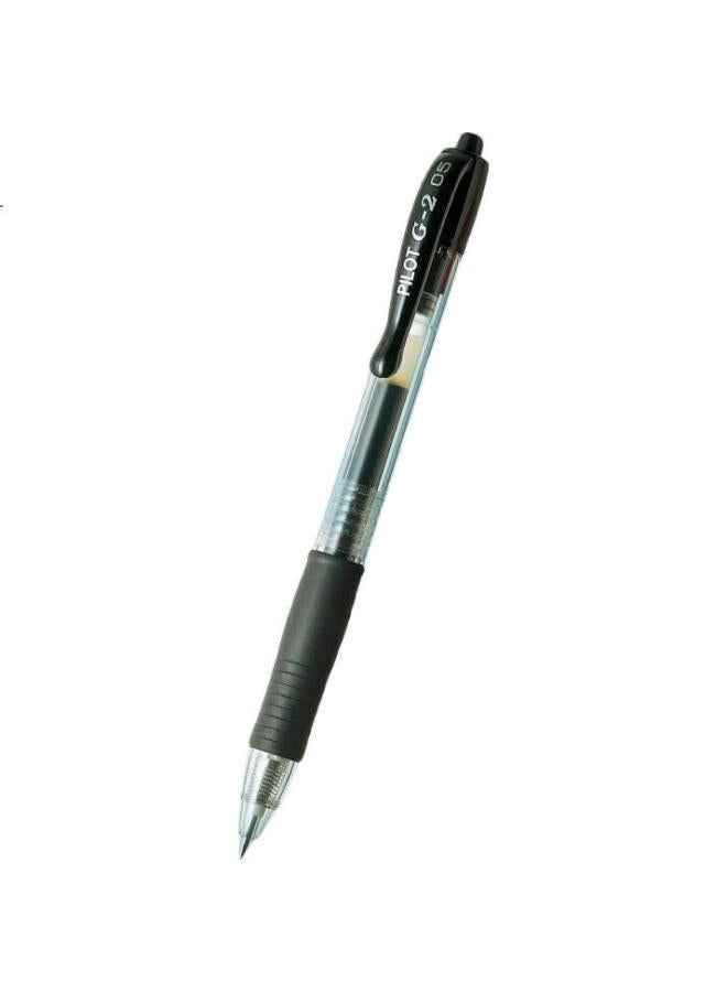 Pilot Black Gel Pen Stationery Set Juice/V5/G1/G2/Wg For Students' Exam Practice And Office Use, 0.5Mm, 5-Pack - Image 3