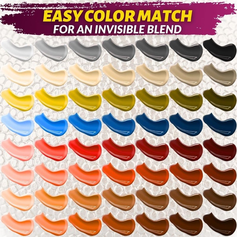 Coconix Vinyl and Leather Repair Kit - Restorer of Your Furniture, Jacket, Sofa, Boat or Car Seat, Super Easy Instructions to Match Any Color, Restore Any Material, Bonded, Italian, Pleather, Genuine - Image 2