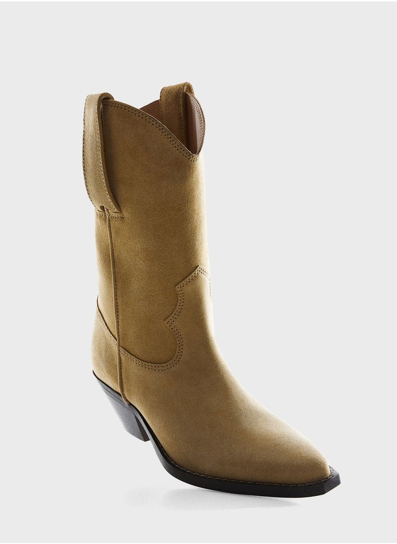 MANGO - Nina Ankle Boots - Image 1