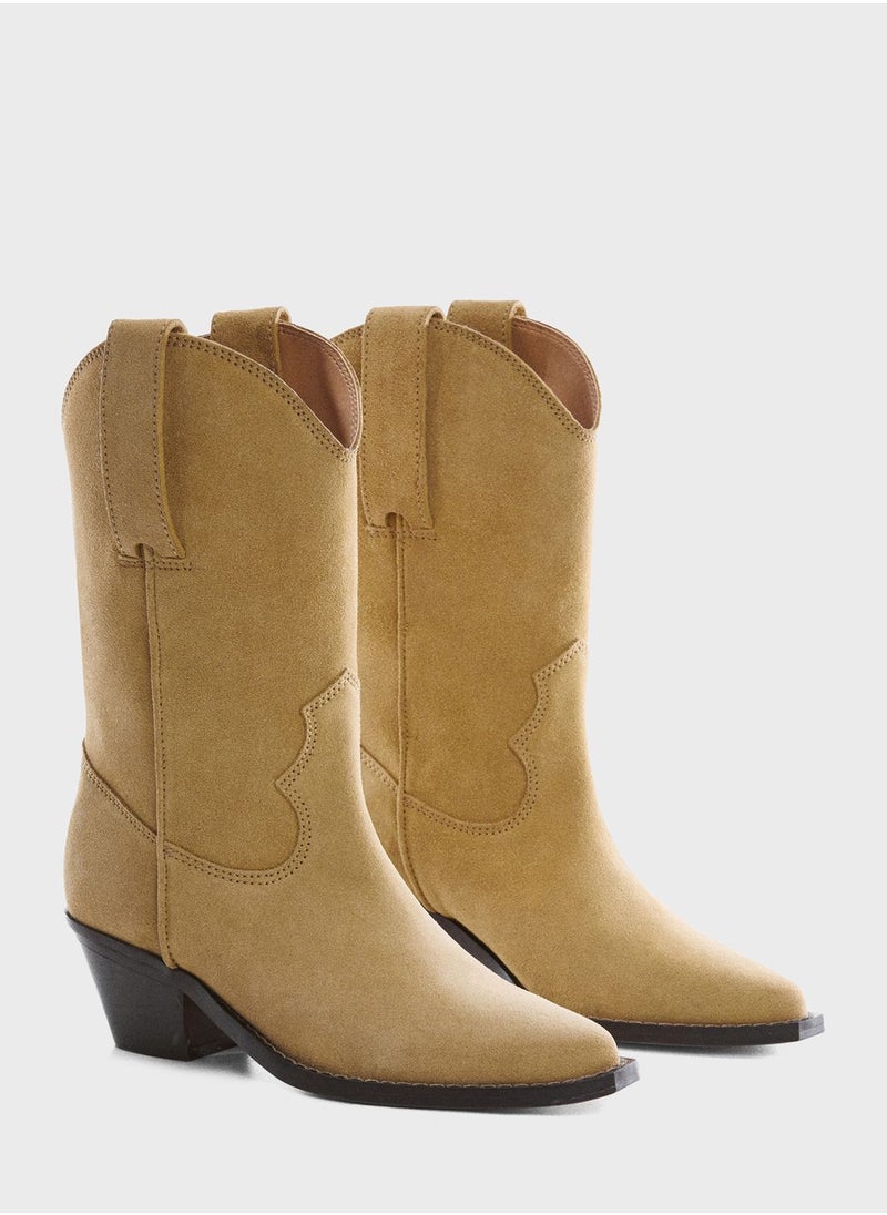 MANGO - Nina Ankle Boots - Image 1