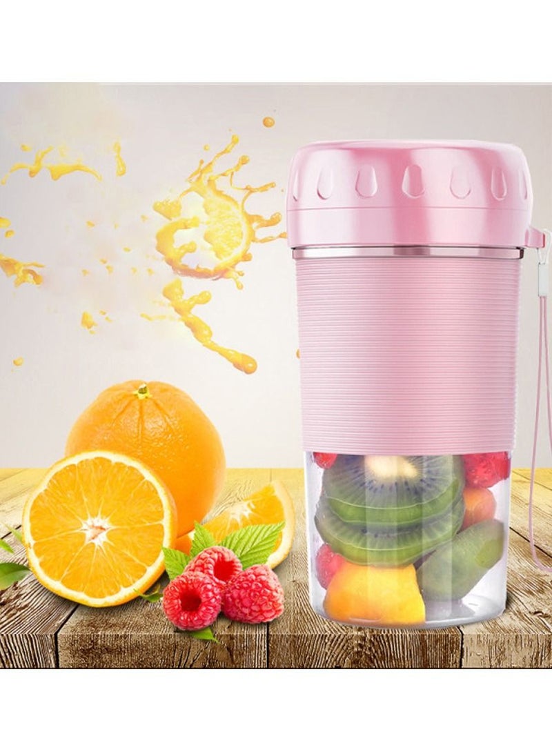 DubaiGallery 300ML USB Portable Juicer Rechargeable Mini Household Mixer Food Processor Blender Juicers Machine Home Electric Juice Cup - Image 1