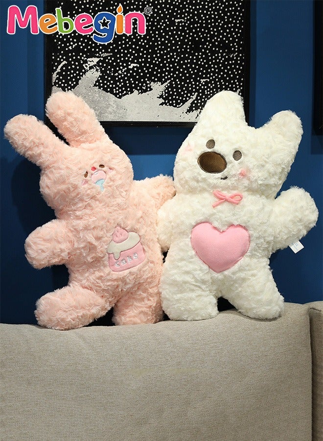 MEBEGIN 2PCS Stuffed Toys, 45cm Unique Shape Plush Toy, Made of Soft Premium Stuffing Material, Companion Toy for Kids and Adults, Interior Decoration, Fun Themed Room Decor, Ideal Gift for Couples, Birthday or Anniversary  - Image 2