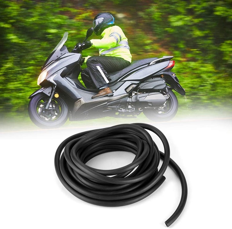 woobles Universal 5M Motorcycle Gas Fuel Filter Hose Tube Line for GY6 50cc 150cc 250cc Roketa Taotao Scooter ATV - Image 2