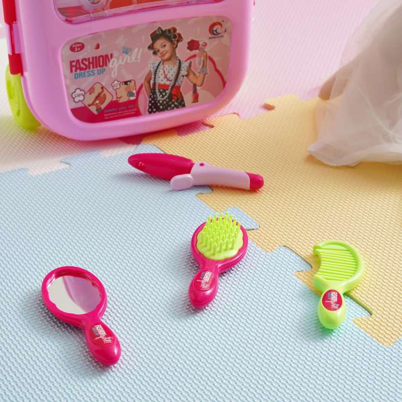 Pan Home Kids Dress Up Kit Trolley - Pink - Image 2