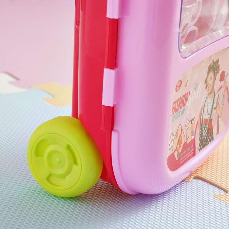 Pan Home Kids Dress Up Kit Trolley - Pink - Image 3