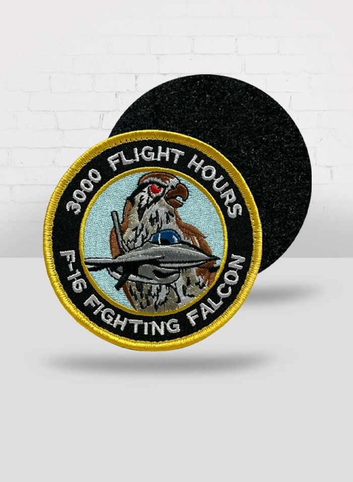 Fighter Gifts F-16 3000 Flight Hours Patch - Image 2