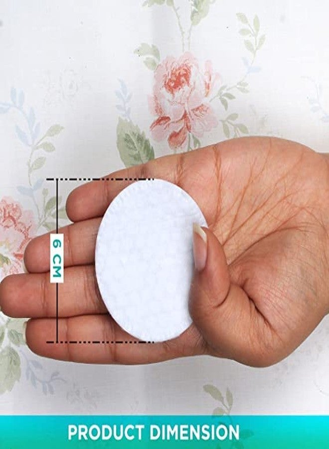 BRIKSHI 50 Round Facial Cotton Pads in a Ziplock Bag Made from 100% Pure Soft Cotton Best for Applying & Removing MakeuP safe for sensitive Skin Pack Of 1 - Image 5