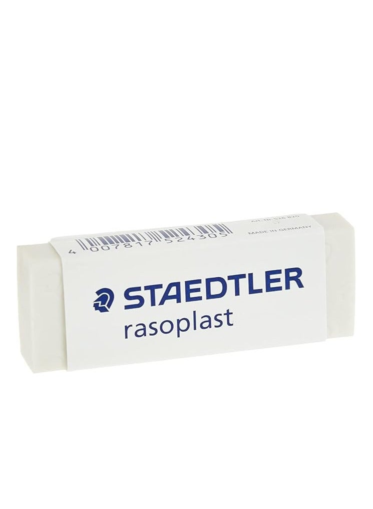 Steadtler ممحاة قلم رصاص ستيدلر الكبيرة (526 B20) عبوة من 20 ممحاة - Image 1