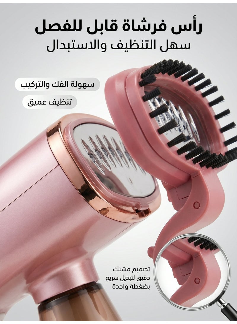 الحياة المريحة جهاز تبخير الملابس المحمول بقوة 1500 واط للعباية والثوب، تصميم سفر قابل للطي، تسخين سريع لمدة 15 ثانية، جهد 220–240 فولت الإمارات العربية المتحدة، مزيل التجاعيد المحمول للمنزل والسفر - Image 4
