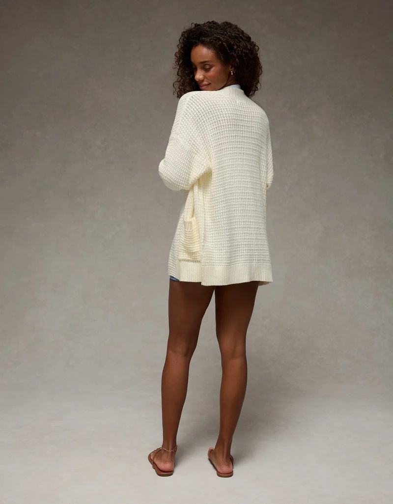 American Eagle  AE Open-Front Cardigan Sweater for Women | Best Price UAE