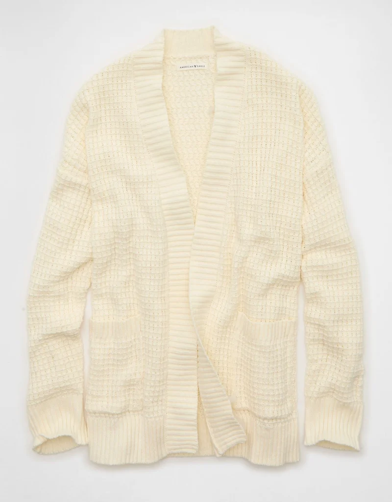American Eagle  AE Open-Front Cardigan Sweater for Women | Best Price UAE