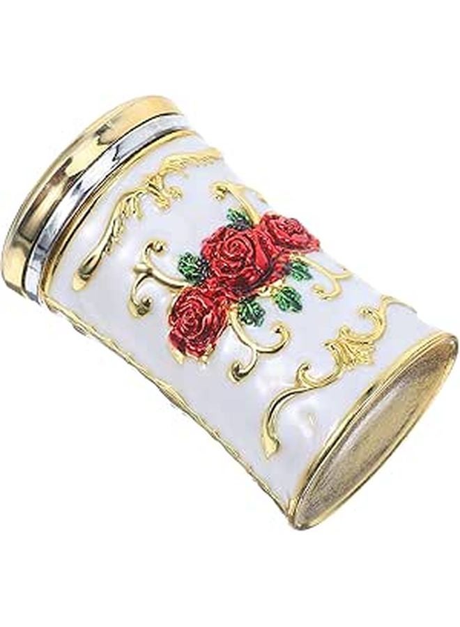 Vintage European Style Toothpick Holder Dispenser With Lid For Home And Restaurant - Image 1
