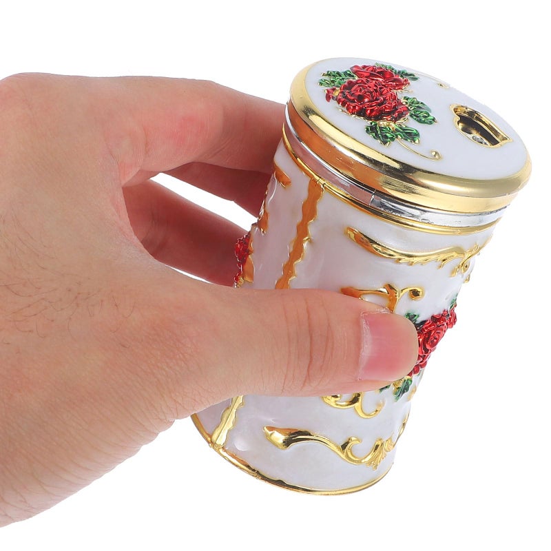 Vintage European Style Toothpick Holder Dispenser With Lid For Home And Restaurant - Image 5
