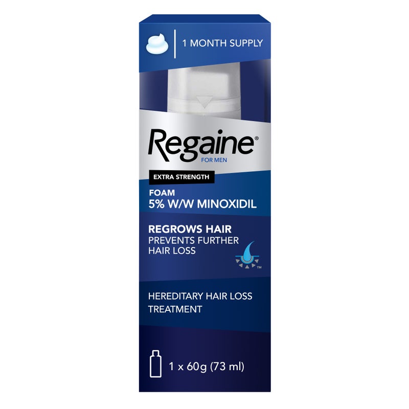 Regaine Men Foam 5% 60's Single Pack