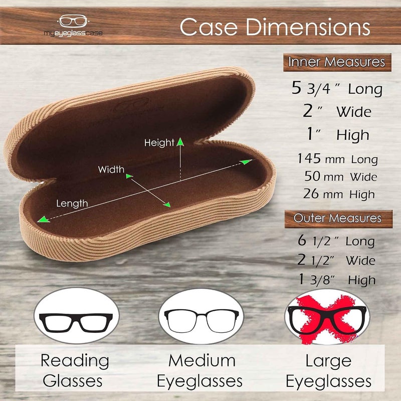 MyEyeglassCase علبة نظاراتي الشمسية للرجال - علبة نظارات شمسية - Image 4