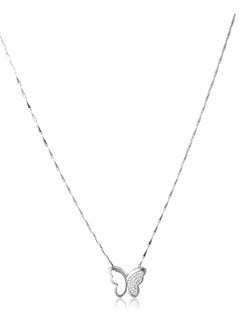 erorex Butterfly Silver Necklace Silver 925 Italy  - Image 1