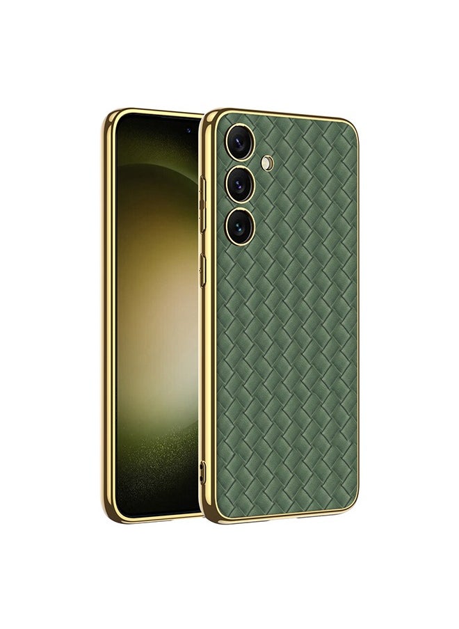 X-level Samsung Galaxy S24 Soft Case Cover Pu Leather with Fashion Design Anti-drop Waterproof Comfortable Touch Feel back Cover Support Wireless Charging Camera Len Screen Protector Shell for Galaxy S24  - Image 1