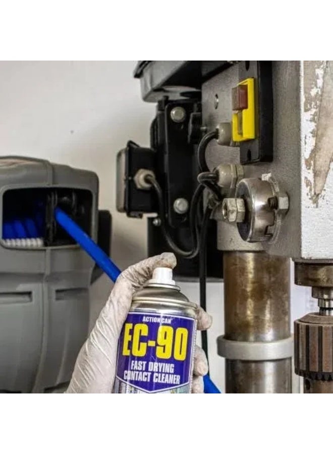 ®ACTION CAN EC-90 (Twin Spray)_Fast Drying Contact Cleaner 500ML - Image 2