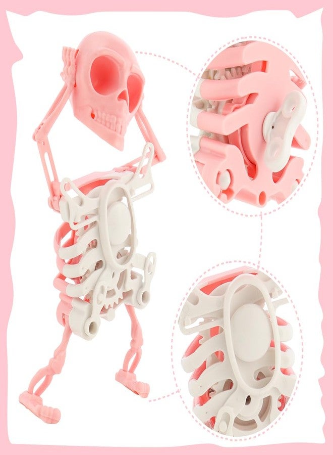 NAIHOD Dancing Skeleton Toy, 3D Swinging Wind Up Skeleton Desktop Spring Clockwork Toy for Desk Decoration and Stress Relief - Image 4