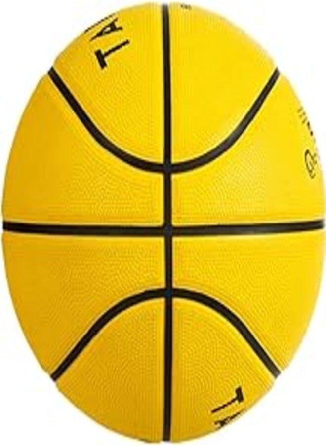 Tarmak Beginners' Size 5 (Up To 10 Years Old) Basketball R100 - Yellow 