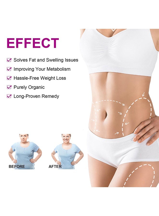 EELHOE Belly Shaping Patch Organic Formula,Shaping and Slimming Abdominal Lifting Patch 5 Pcs - Image 2