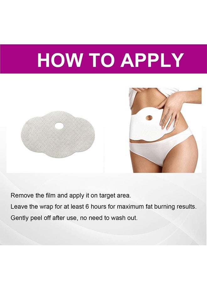 EELHOE Belly Shaping Patch Organic Formula,Shaping and Slimming Abdominal Lifting Patch 5 Pcs - Image 4