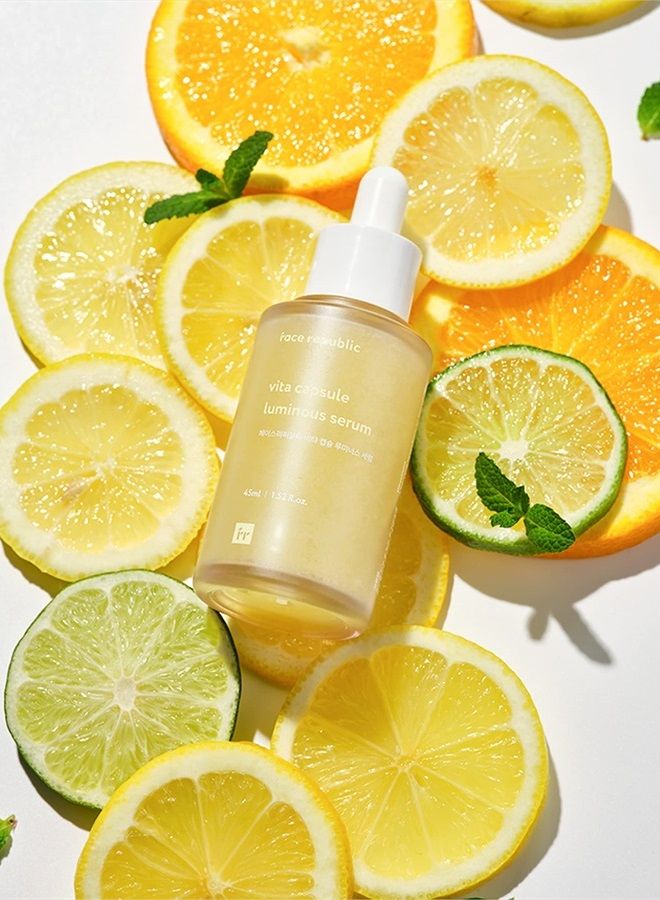 Face Republic Vita Capsule Luminous Serum 45mL | Vegan Certified | Radiant Glow for Dull, Dry Skin | Mild Serum | No Artificial Fragrance | Cruelty-Free | Korean Skin Care - Image 3
