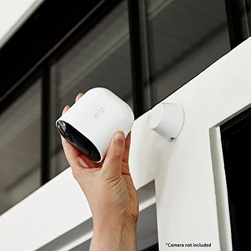 Arlo Magnetic Wall Mounts - Arlo Certified Accessory, Indoor or Outdoor Use, Works with Arlo Pro 5S 2K, Pro 4, Pro 3, Ultra 2, and Ultra Cameras, White - VMA5000, 2 Count (Pack of 1) - Image 4