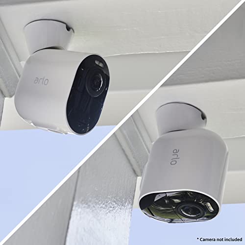 Arlo Magnetic Wall Mounts - Arlo Certified Accessory, Indoor or Outdoor Use, Works with Arlo Pro 5S 2K, Pro 4, Pro 3, Ultra 2, and Ultra Cameras, White - VMA5000, 2 Count (Pack of 1) - Image 3