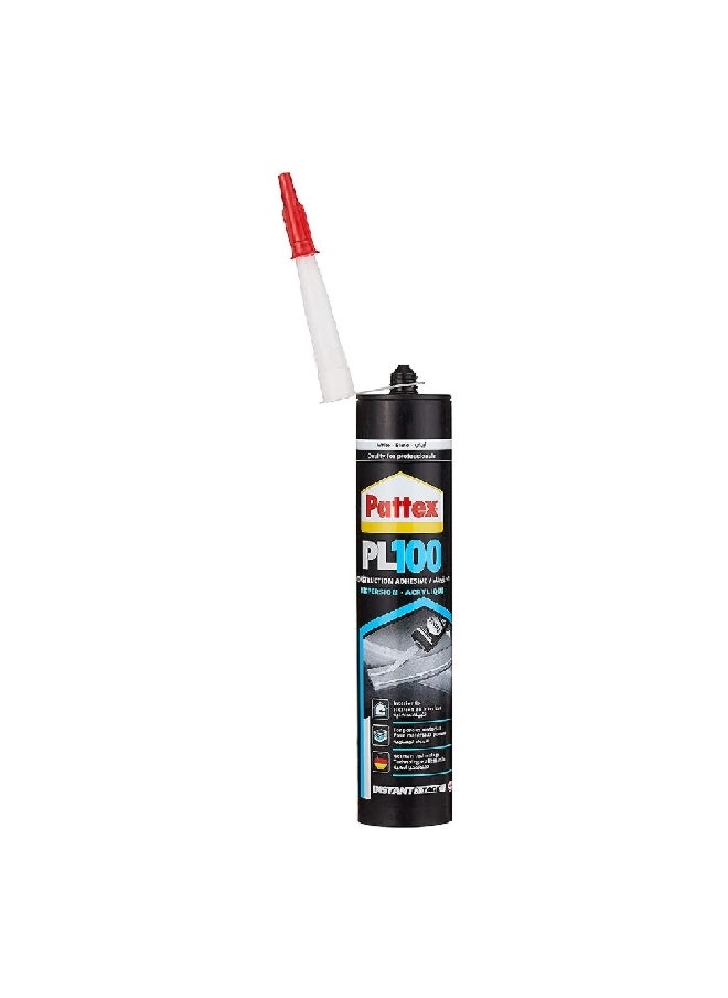 Pattex - Weather Resistance Construction Adhesive White 380 g PL100 - Image 1
