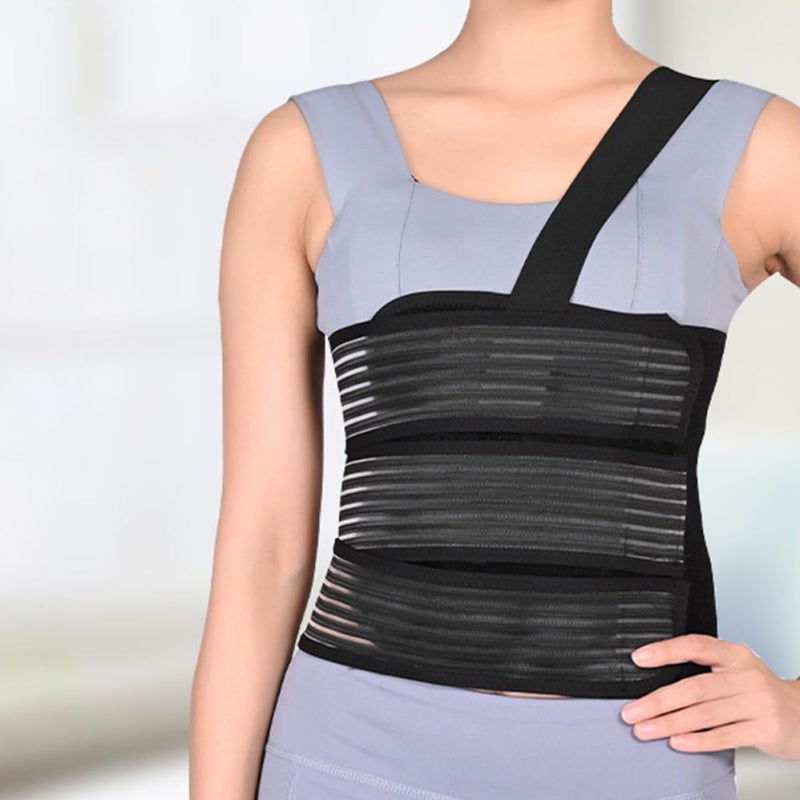 Adjustable Rib Chest Binder Belt for Support and Fixation S Size Sports Protection - Image 4