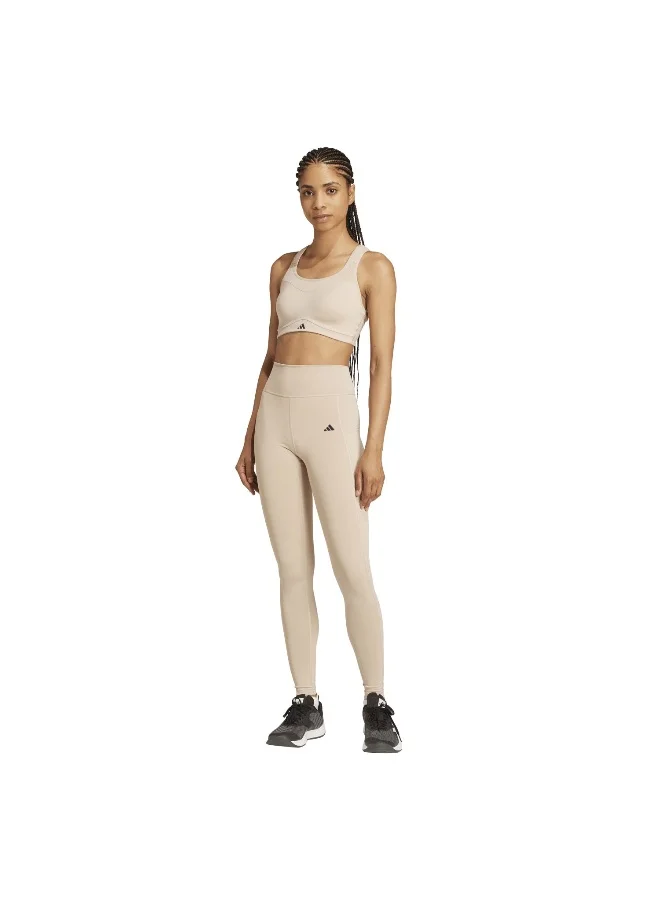 Adidas adidas Tlrdim Hs Bra Beige Training Bra 2XSB