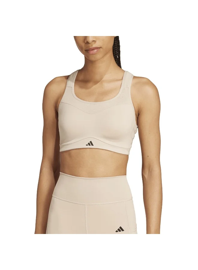 Adidas adidas Tlrdim Hs Bra Beige Training Bra 2XSB