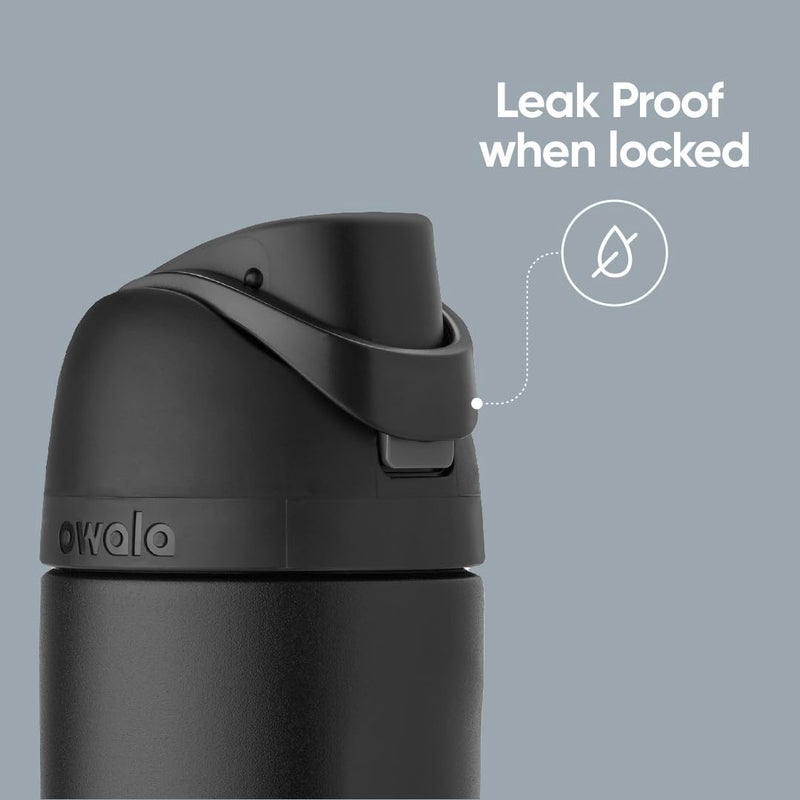 Owala FreeSip Insulated Stainless Steel Water Bottle with Straw for Sports, Travel, and School BPA-Free Sports Water Bottle, 40 oz, Dreamy Field - Image 5