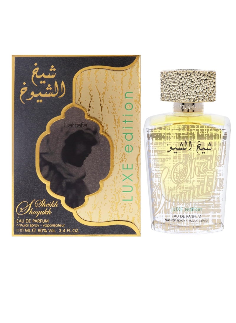 لطافة عطر شيخ الشيوخ لوكس ايدشن للرجال، او دى بارفان، 100 مل - Image 1