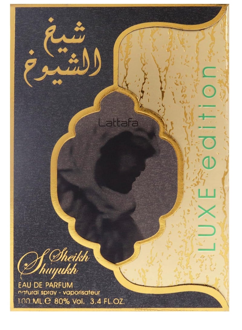 لطافة عطر شيخ الشيوخ لوكس ايدشن للرجال، او دى بارفان، 100 مل - Image 2