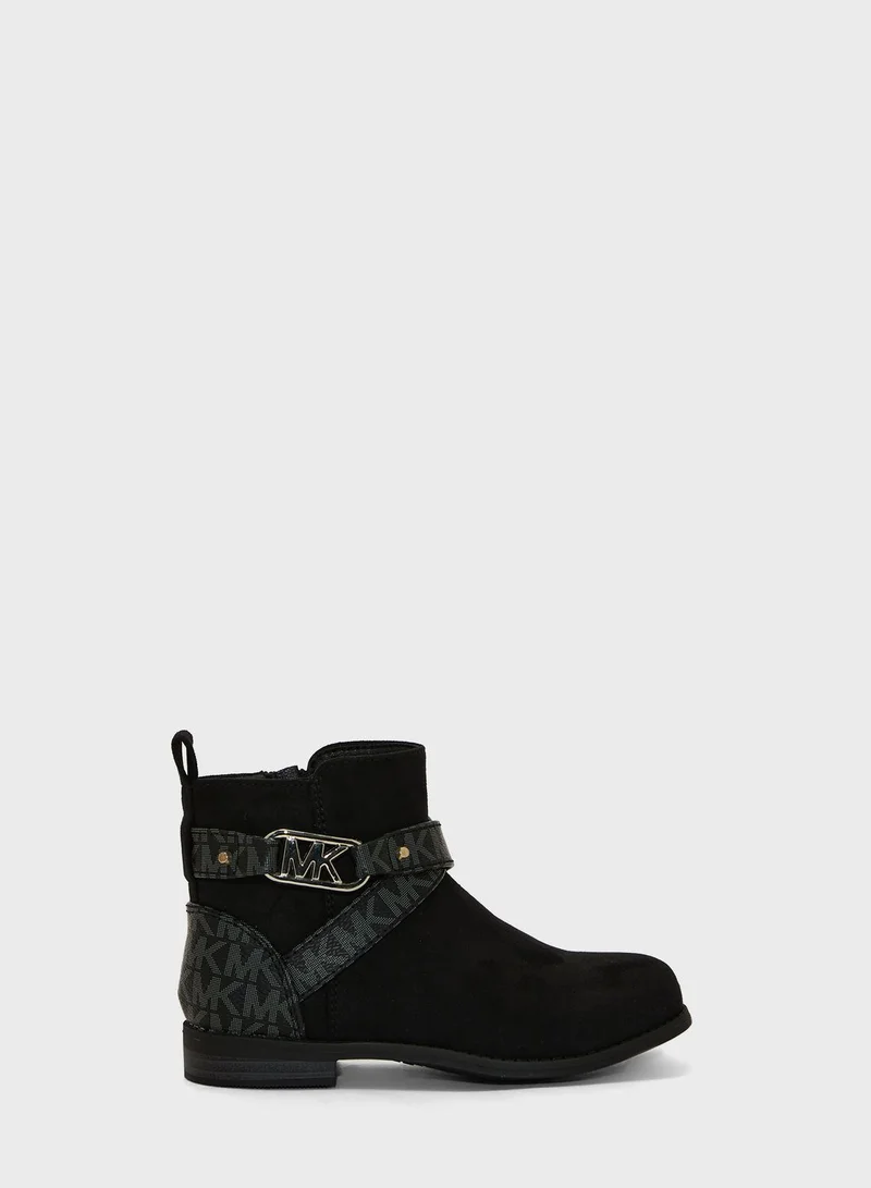 Michael Kors Youth Emma Kincaid High Tops Flat Boots